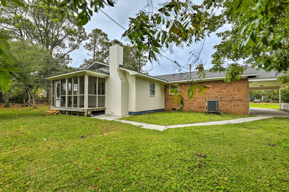 Coastal Retreat! Harkers Island Boating Base House in Harkers Island
