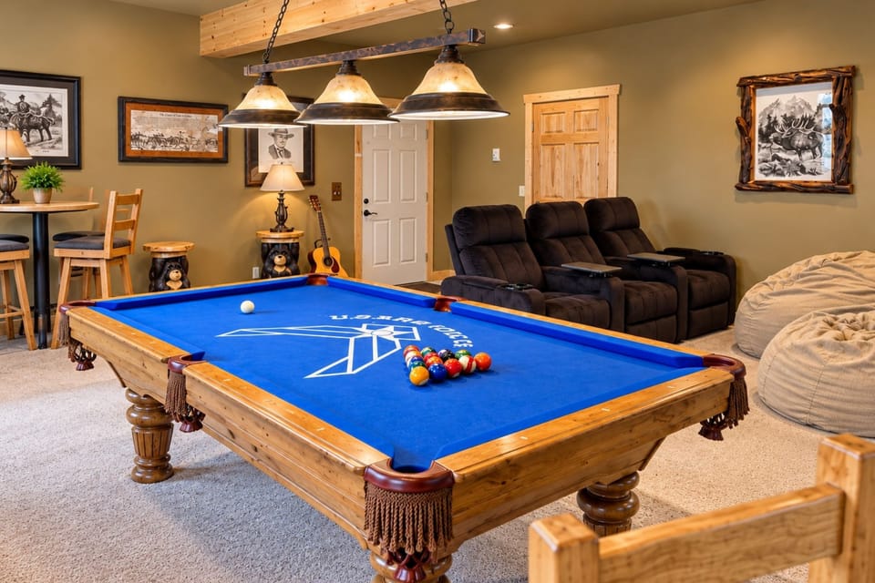 Game Room + Hot Tub! Rocky Mountain Escape House in Park County