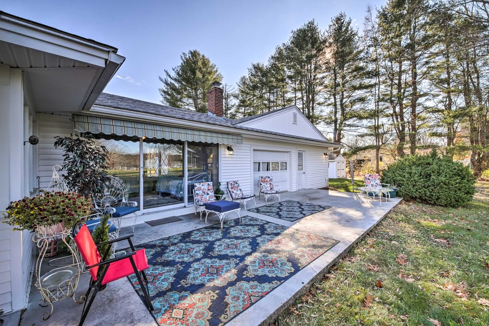 Peaceful Maine Home w/ Patio: Ocean Inlet Getaway! House in Bath