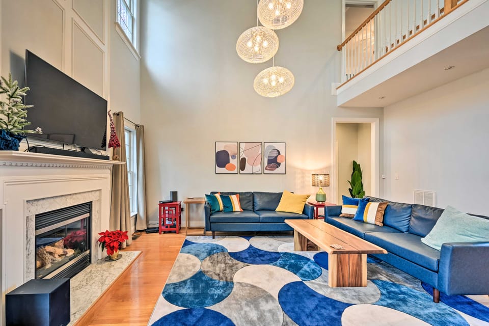 Tranquil Greensboro Home w/ Fire Pit! House in Greensboro