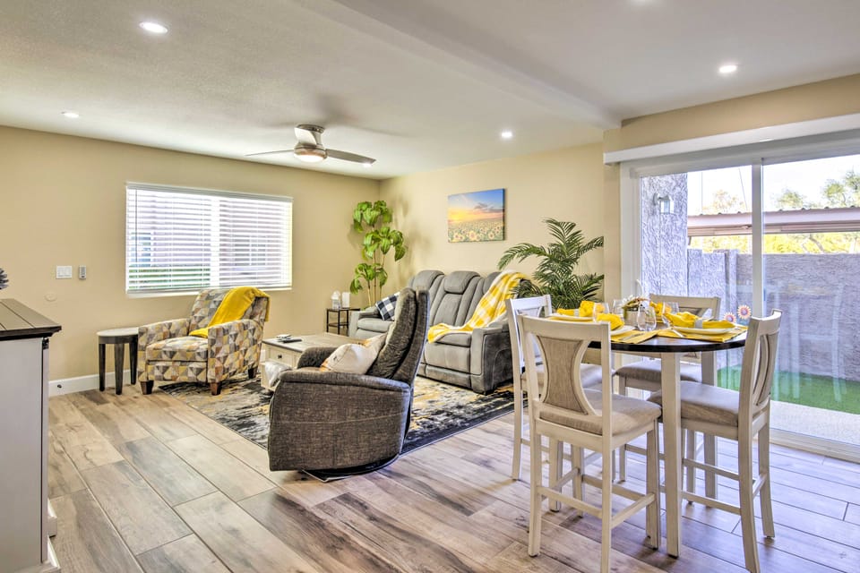 Pool + Hot Tub! Snowbird Escape in Phoenix Area Apartment in Mesa