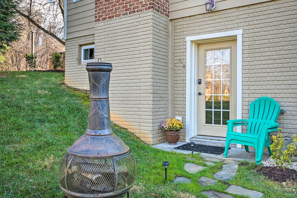 Boonsboro Studio w/ Wood-Burning Fire Pit! Apartment in Maryland