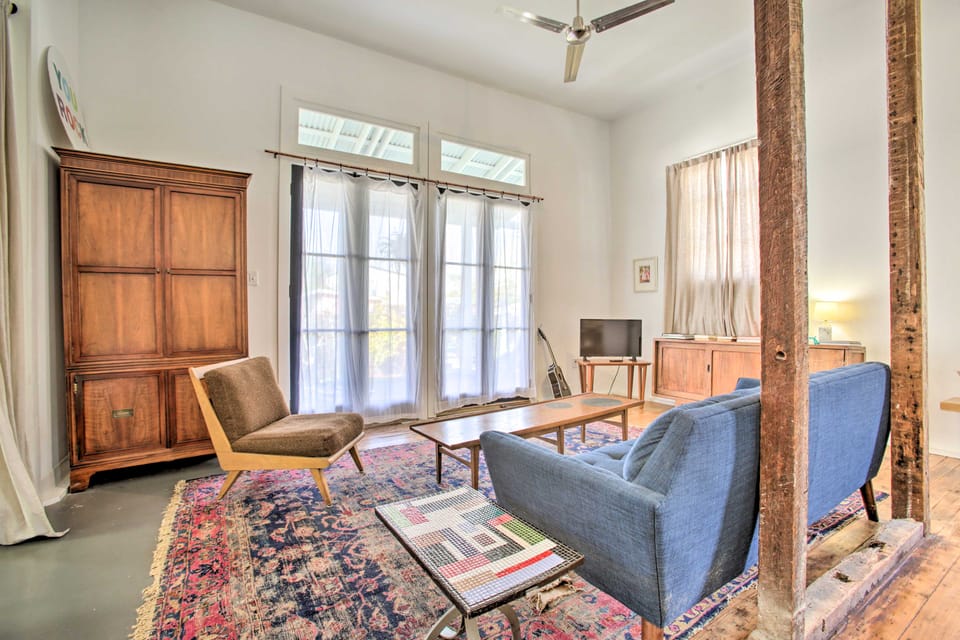 Half-Mi to French Quarter: Rustic NOLA Home House in New Orleans