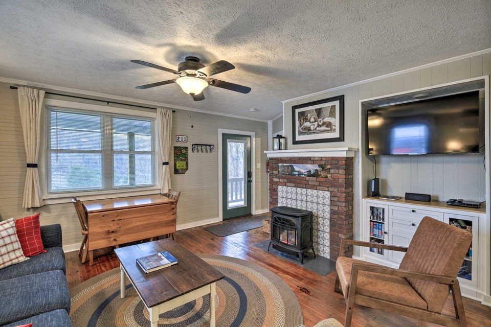 Cozy Fries Escape w/ Mountain & River Views! House in Fries
