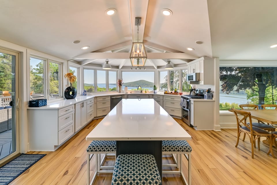 Finger Lakes Vacation Rental w/ Hot Tub & Pool House in Finger Lakes