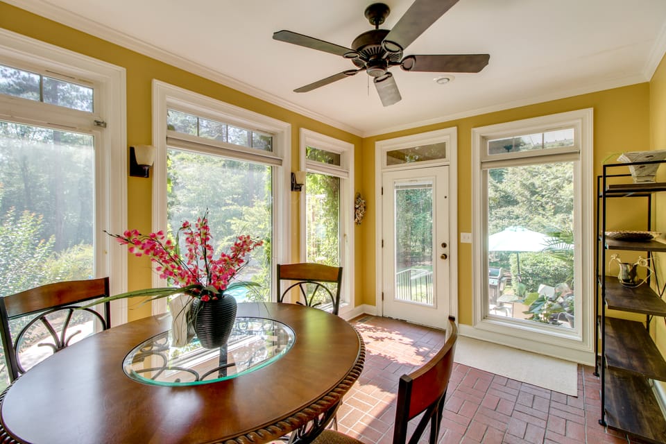 Pool, Grill + Patio: Spacious Statesboro Estate! House in South Carolina