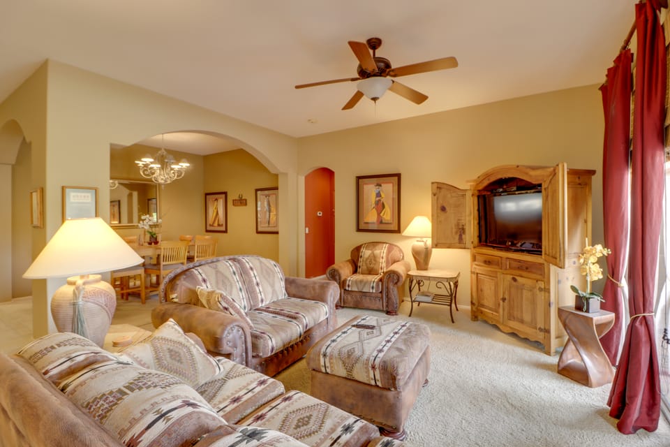 Private Pool + Resort Perks: Phoenix Golf Getaway House in Phoenix