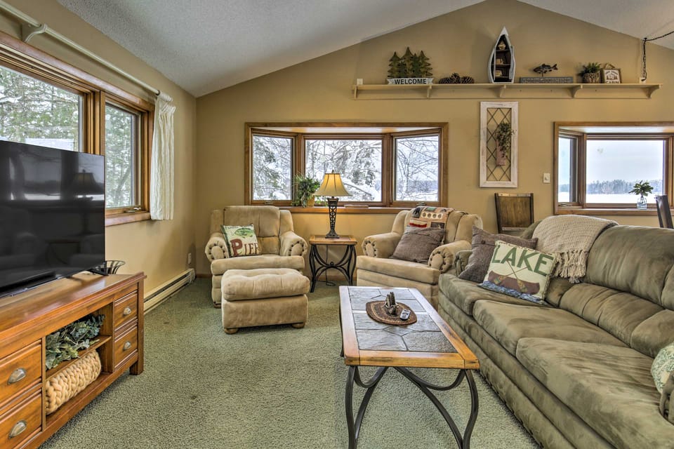 Phillips Cabin w/ Lake Views & Private Dock! House in Wisconsin