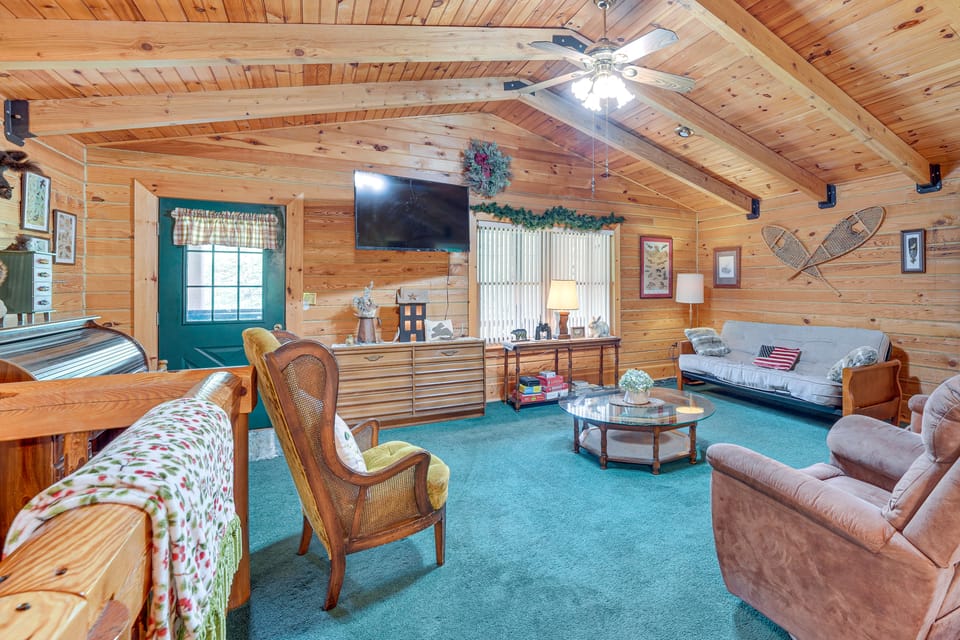 Charming Austin Cabin on 96 Acres of Land! House in Allegheny River