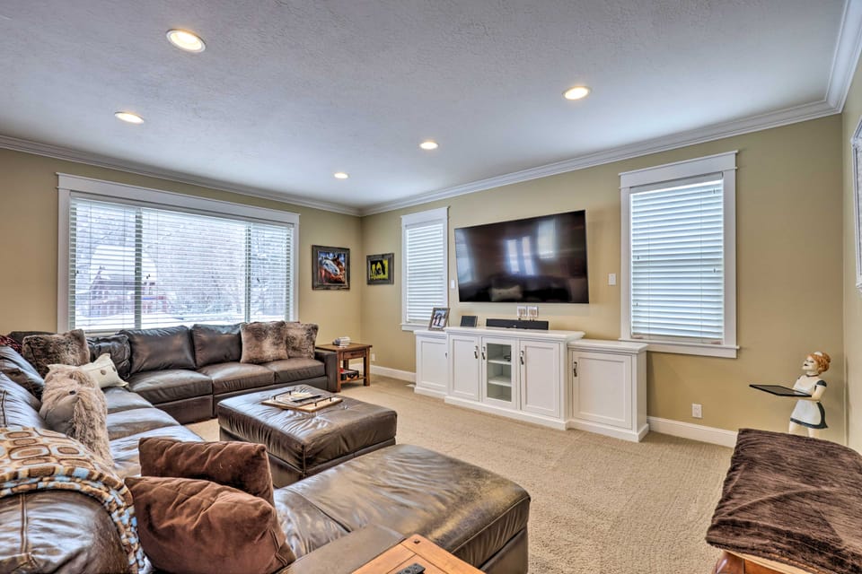 Utah Abode - Deck, Arcade Games & Near Skiing House in Midway