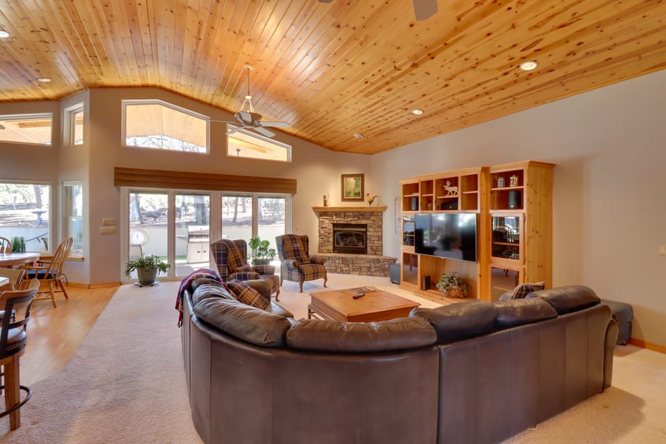 Patio & Forest View: Peaceful Show Low Home House in Show Low