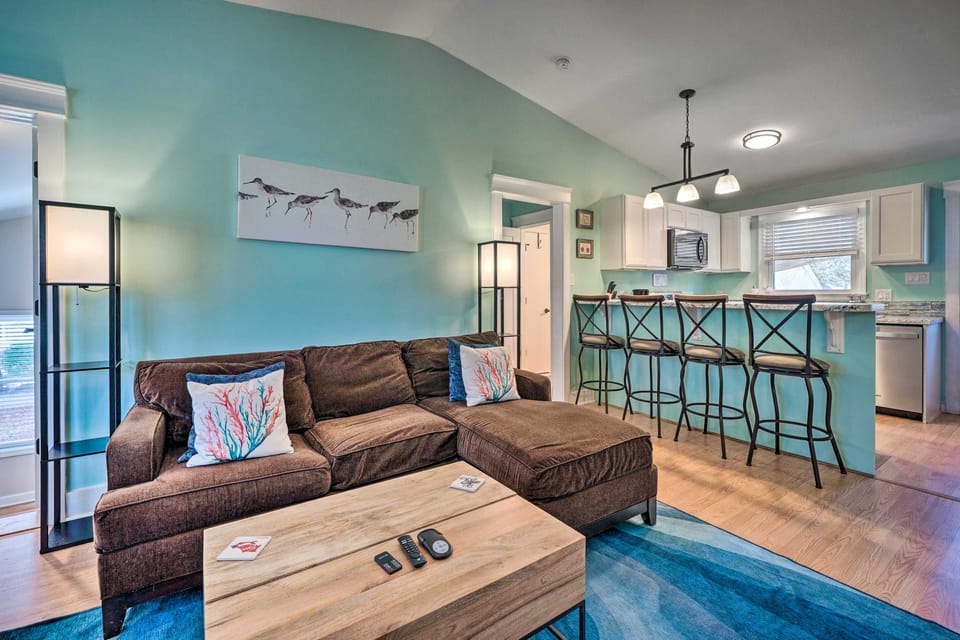 Oak Island Vacation Rental < 1 Mi to Beach! House in Saint James