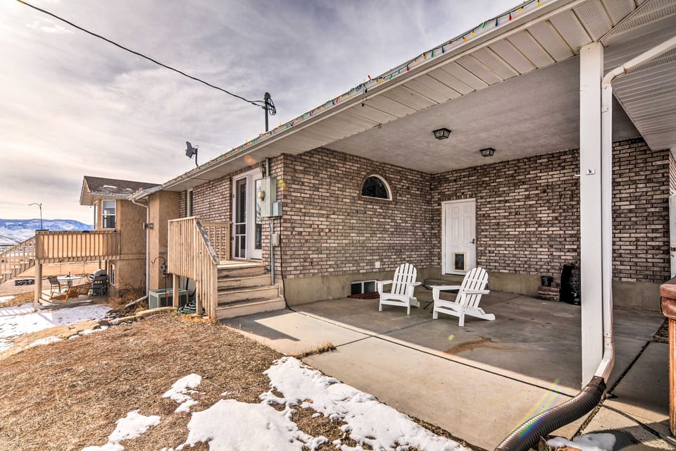 Off-Road Adventure Hub! Aurora Apt w/ Trail Access House in Utah