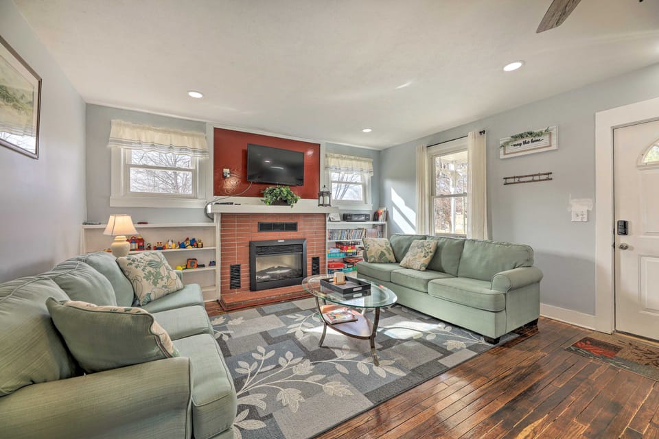 Manchester Getaway on Ohio River Scenic Byway House in Ohio