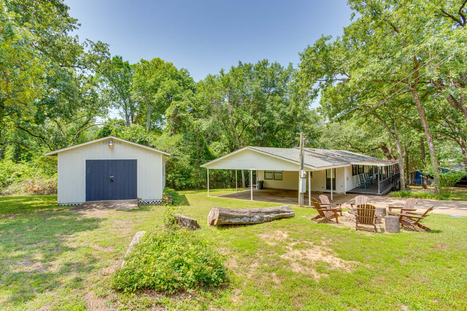 Lake View & Decks: Pet-Friendly Mabank Home House in Cedar Creek Reservoir