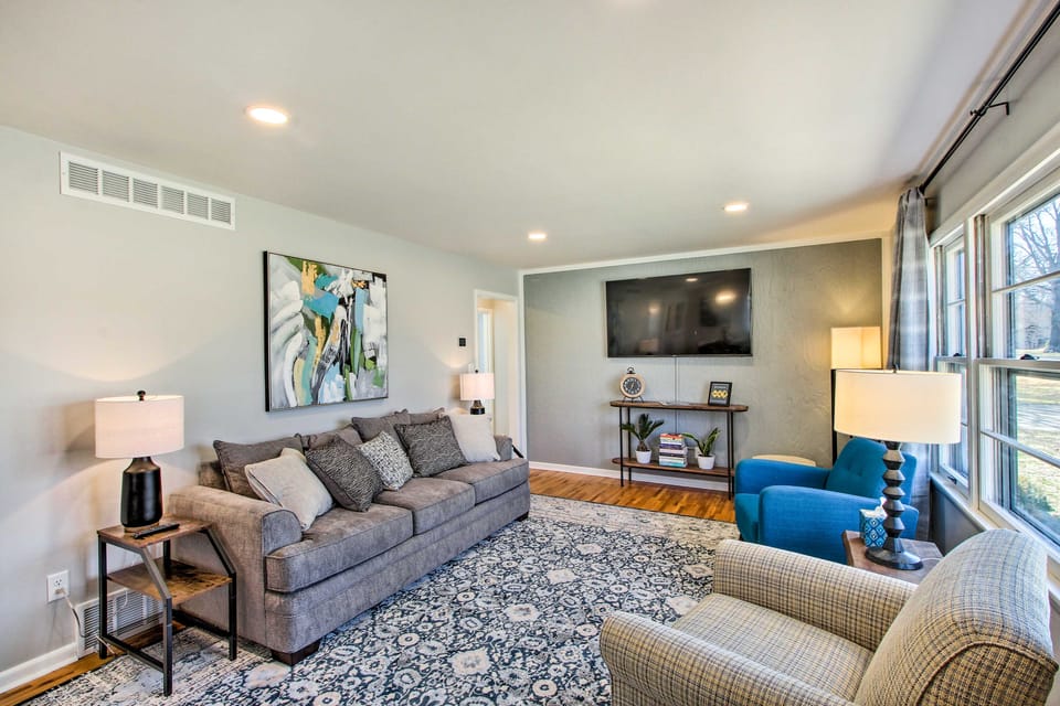 Emporia Family Home Near Downtown: Game Room! House in Emporia