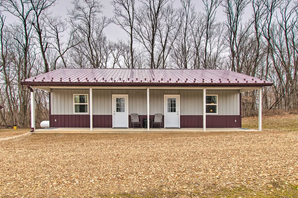 Peaceful Missouri Cabin Rental on 55 Acres! House in Missouri