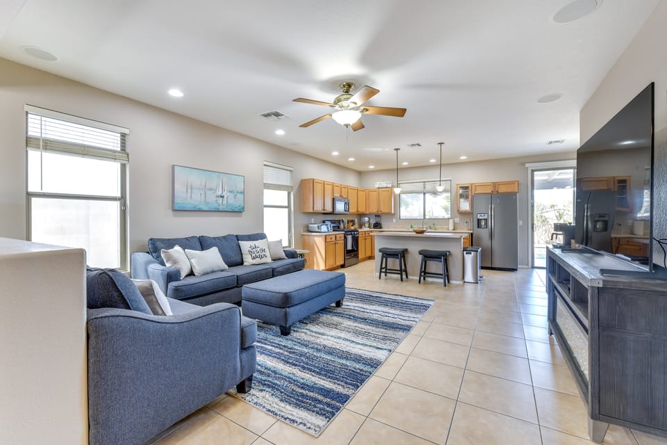 Group Getaway w/ Pool & Patio in San Tan Valley! House in San Tan Valley