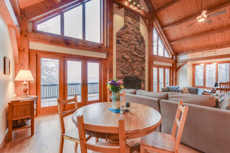 Spacious Virginia Vacation Rental w/ Yard & Sauna House in Shenandoah Valley