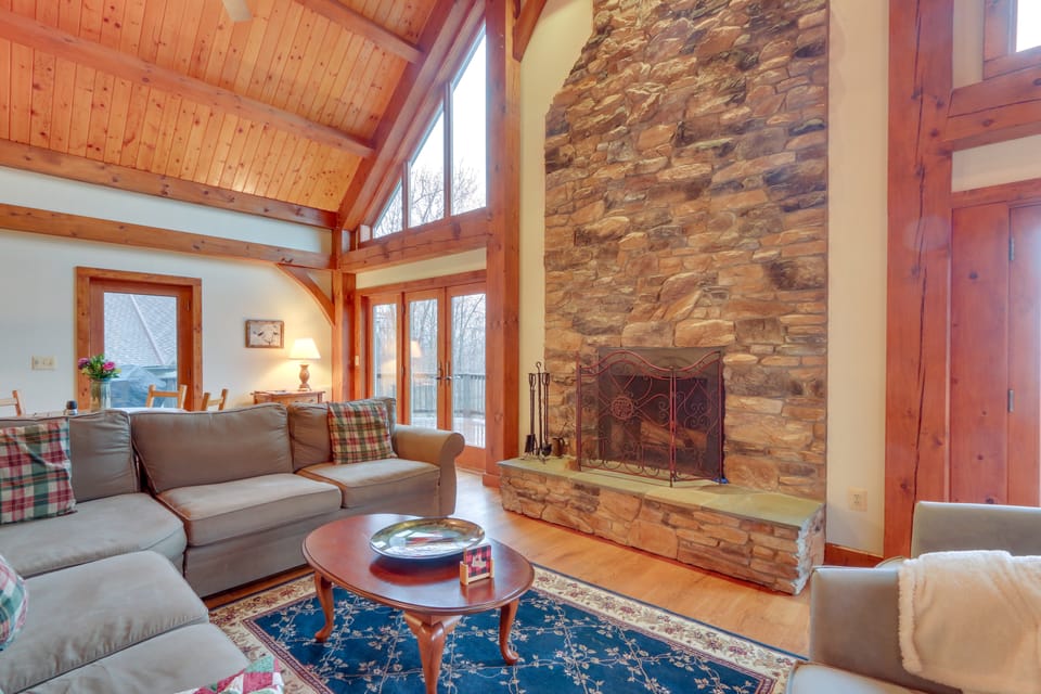 Spacious Virginia Vacation Rental w/ Yard & Sauna House in Shenandoah Valley