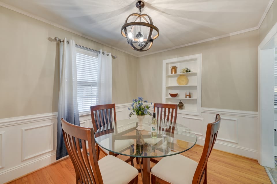Quaint Goldsboro Home w/ Screened-In Porch! House in Goldsboro