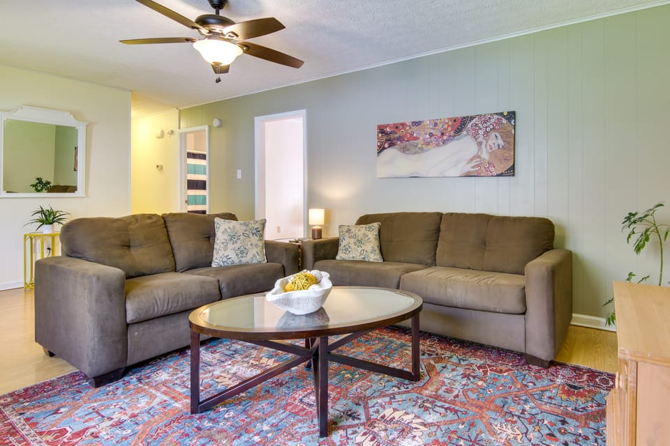 Pet-Friendly Black Mountain Vacation Home w/ Deck House in Buncombe County