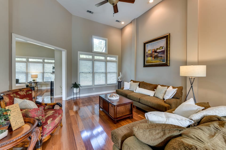 Hilton Head Island Resort Home w/ Fire Pit! House in Hilton Head Island