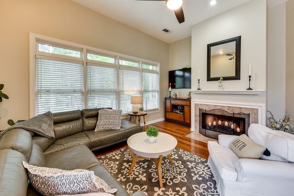 Hilton Head Island Resort Home w/ Fire Pit! House in Hilton Head Island
