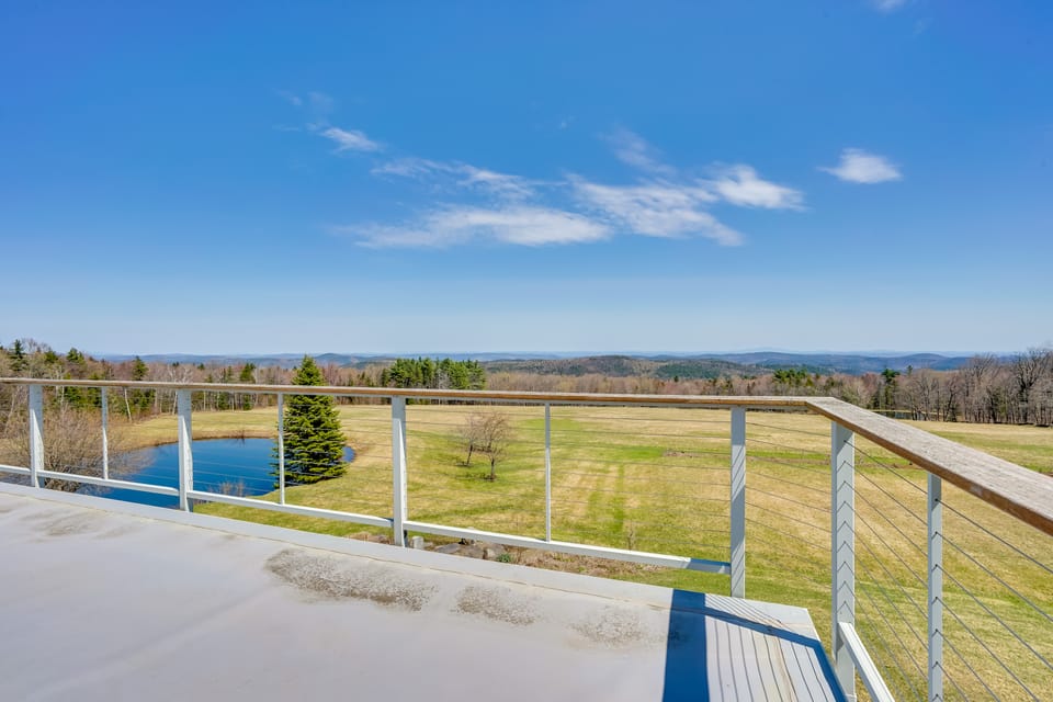 Wellness Retreat w/ Views! Upscale Marlboro Cabin House in Vermont