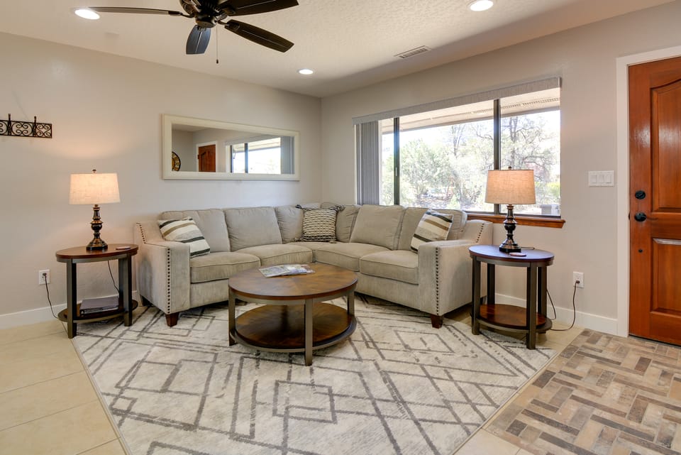 Putting Green & Patio: Central Prescott Home House in Prescott