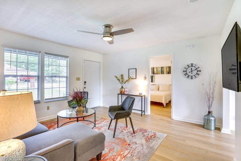 Bright Tallahassee Vacation Rental Near FSU & FAMU House in Tallahassee