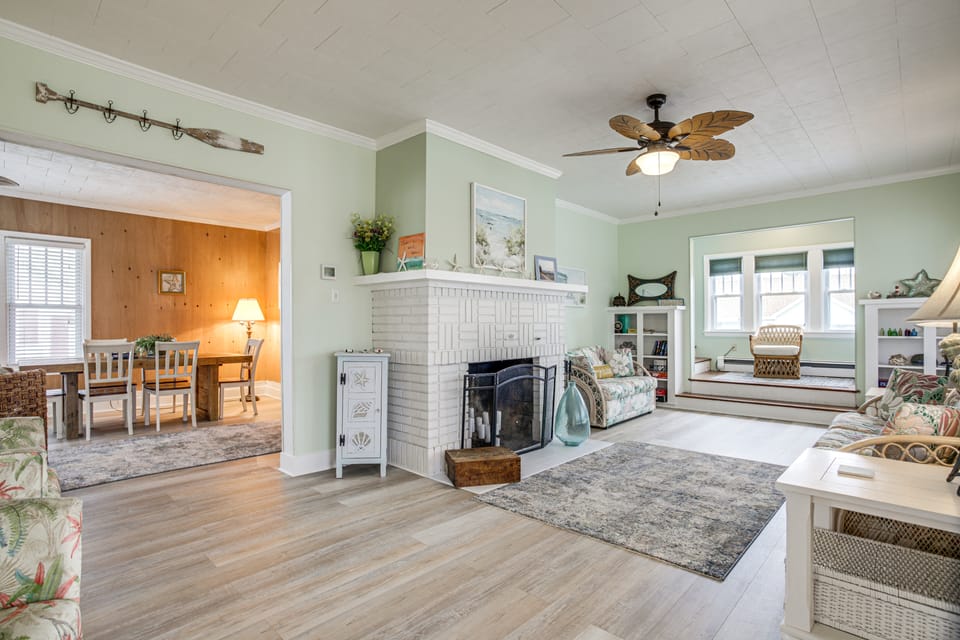 Near Beach & Boardwalk! Group Escape in Ocean City House in Ocean City