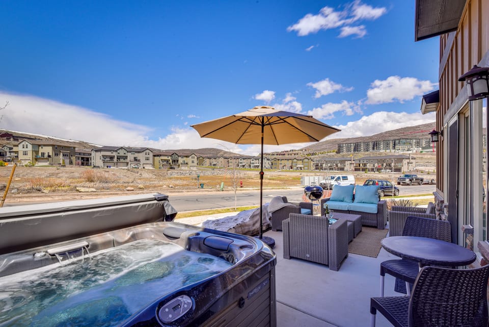 Park City Vacation Rental w/ Private Hot Tub Apartment in Wasatch County