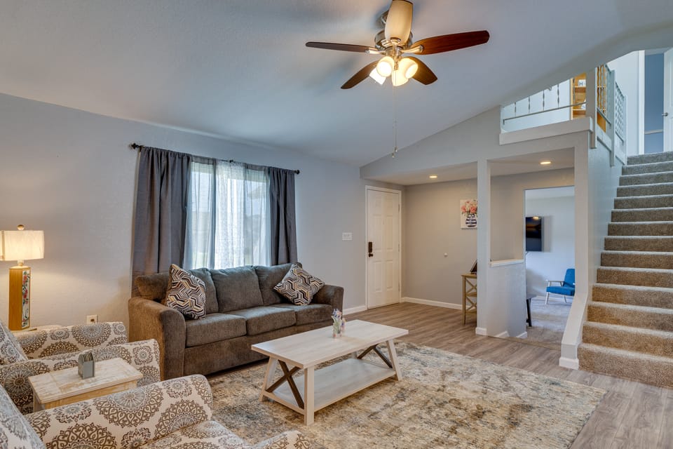 Screened-In Lanai + Yard: Port Charlotte Retreat House in North Port