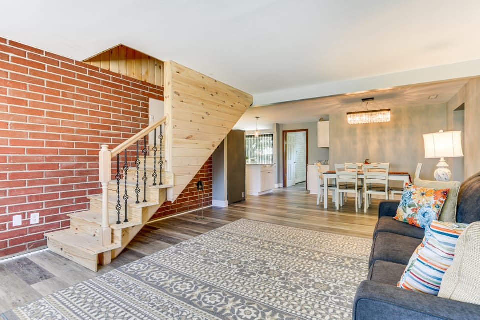 Indian Lake Vacation Rental w/ Fire Pit & Sauna House in Indian Lake