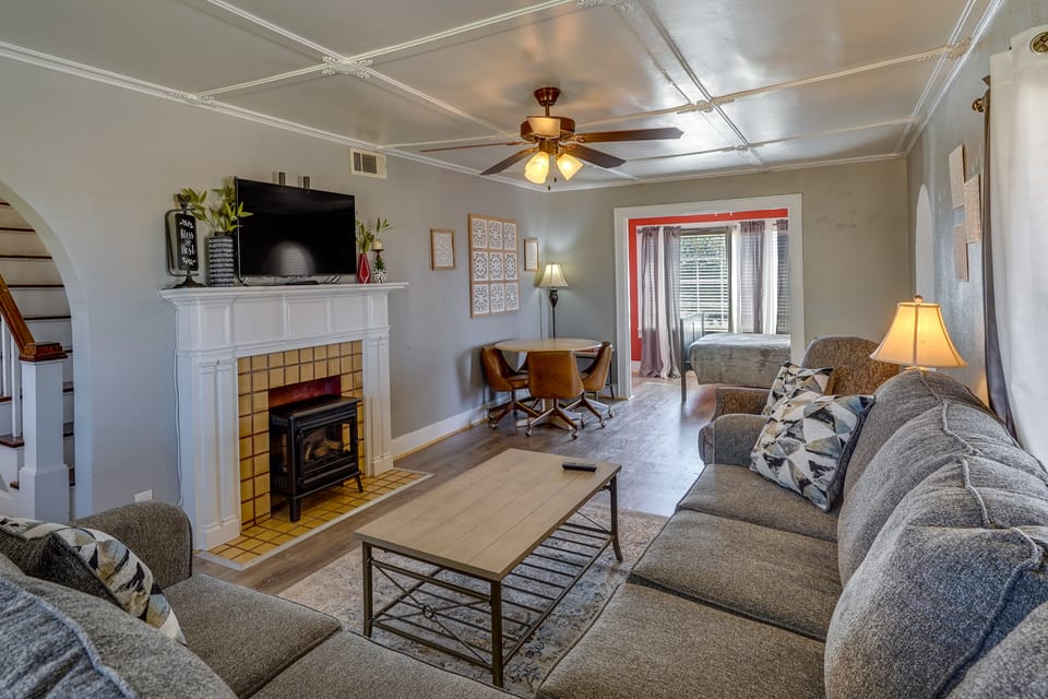 Lamesa Vacation Rental w/ Covered Patio & Fire Pit House in Texas