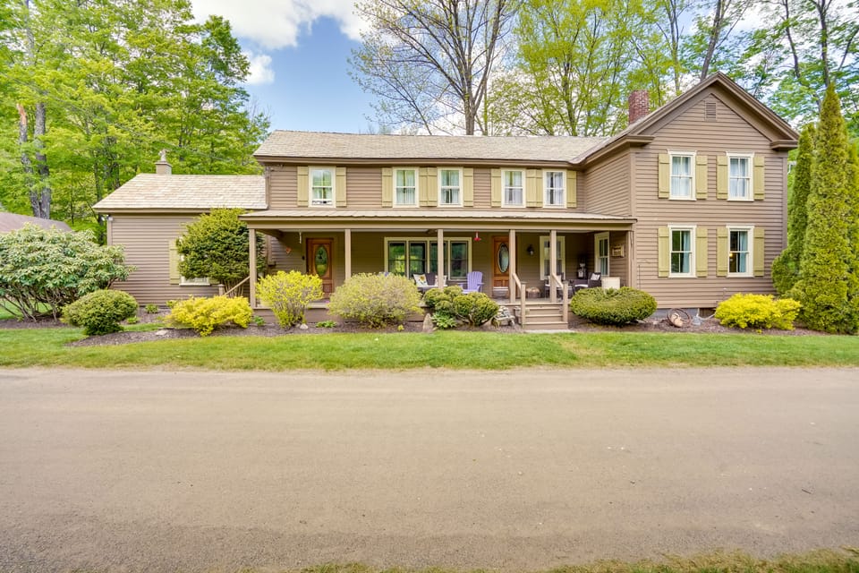 Mountain Biking Hub: 5 Mi to Berkshire East! House in Berkshires