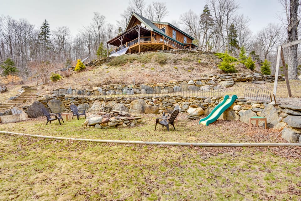 Massachusetts Vacation Rental w/ Deck & Grill House in Berkshires