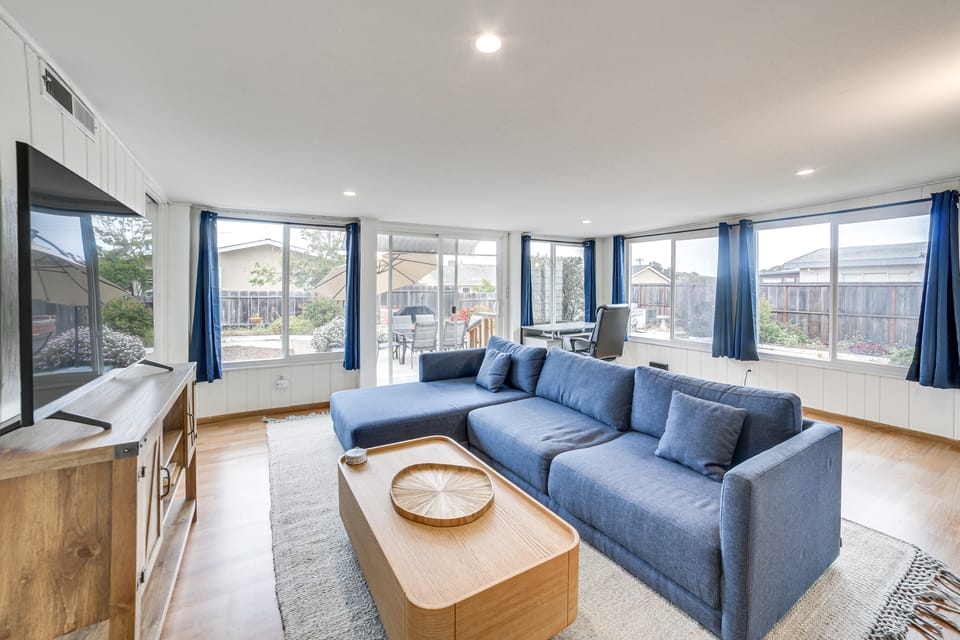 Seaside Vacation Rental w/ Patio Near Monterey Bay House in Seaside