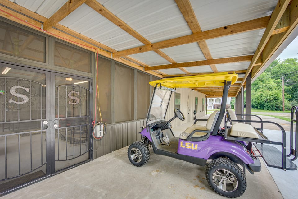 Jefferson Vacation Rental with Golf Cart! House in Texas
