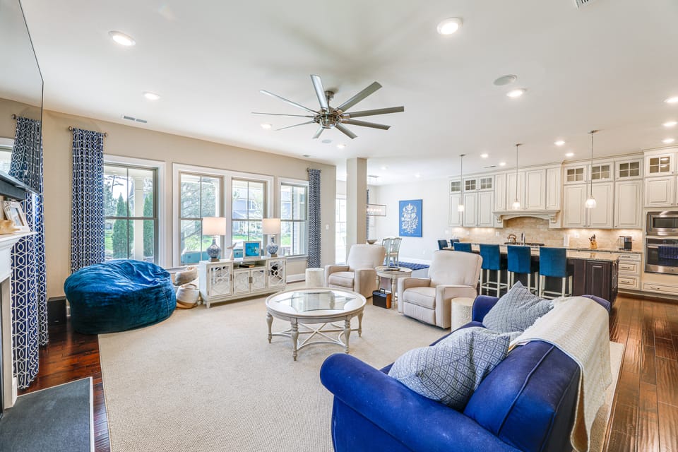 Furnished Outdoor Space: Family Home in Ocean View House in Sussex County