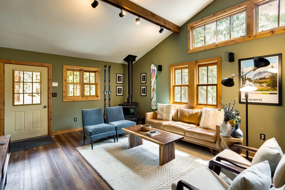 Hike, Bike, Raft: Colorado Home Near Crested Butte House in Colorado