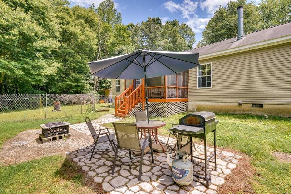 Hillsborough Vacation Rental ~ 18 Mi to Durham! House in North Carolina