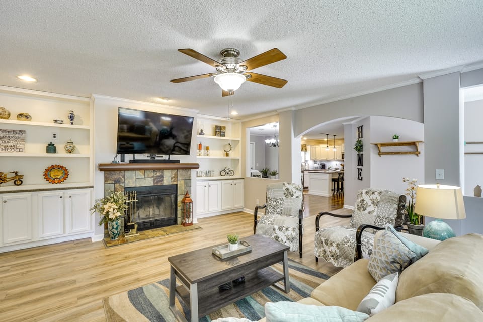 Hillsborough Vacation Rental ~ 18 Mi to Durham! House in North Carolina