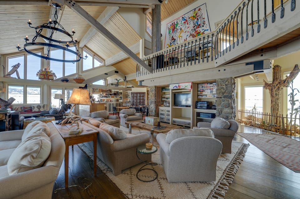 Cora Home w/ Mountain Views - Fishing On-Site! House in Wyoming