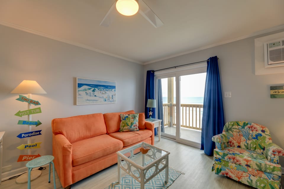 Oceanfront North Topsail Beach Vacation Rental! Apartment in North Topsail Beach