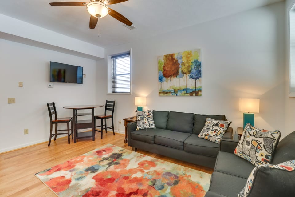 Marlinton Vacation Rental on Riverfront Trail! Apartment in Shenandoah Valley