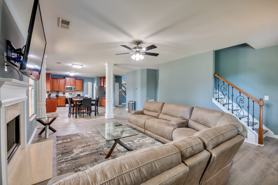 Fort Mitchell Vacation Rental w/ Home Office! House in Chattahoochee County