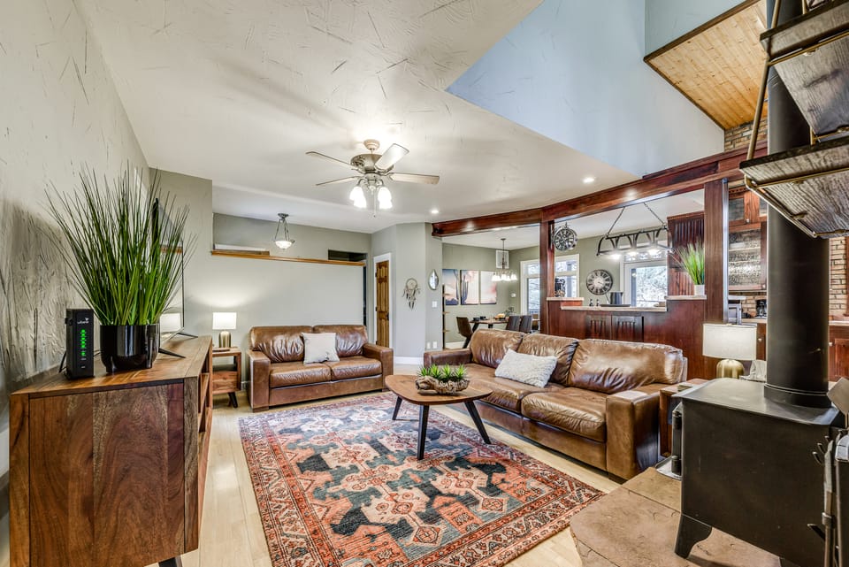 Ruidoso Vacation Rental w/ Hot Tub & Game Room! House in Ruidoso
