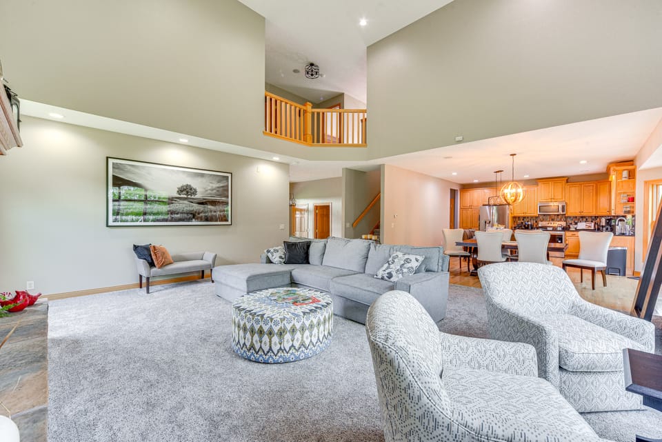 Riverfront Bliss in Rice Lake: Deck, Grill & Hike! House in Wisconsin